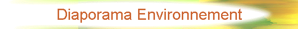 Diaporama Environnement